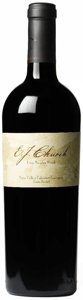 Long Meadow Ranch E.J. Church Reserve Cabernet Sauvignon 2013 Front Bottle Shot
