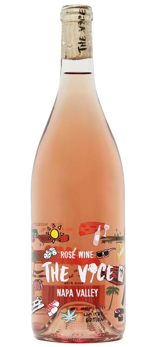 The Vice Miami Vices Pinot Noir Rose 2024  Front Bottle Shot