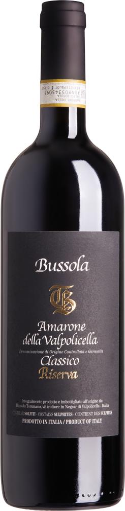 Bussola TB Amarone della Valpolicella Classico Riserva 2013  Front Bottle Shot