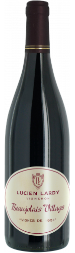 Domaine Lucien Lardy Beaujolais Villages Vignes de 1951 2018  Front Bottle Shot