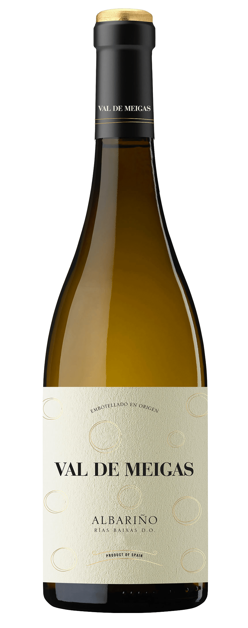 Val de Meigas Albarino 2023  Front Bottle Shot