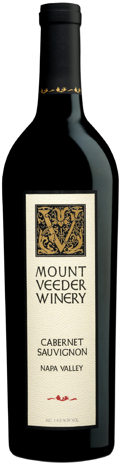 Mount Veeder Winery Cabernet Sauvignon 2021  Front Bottle Shot