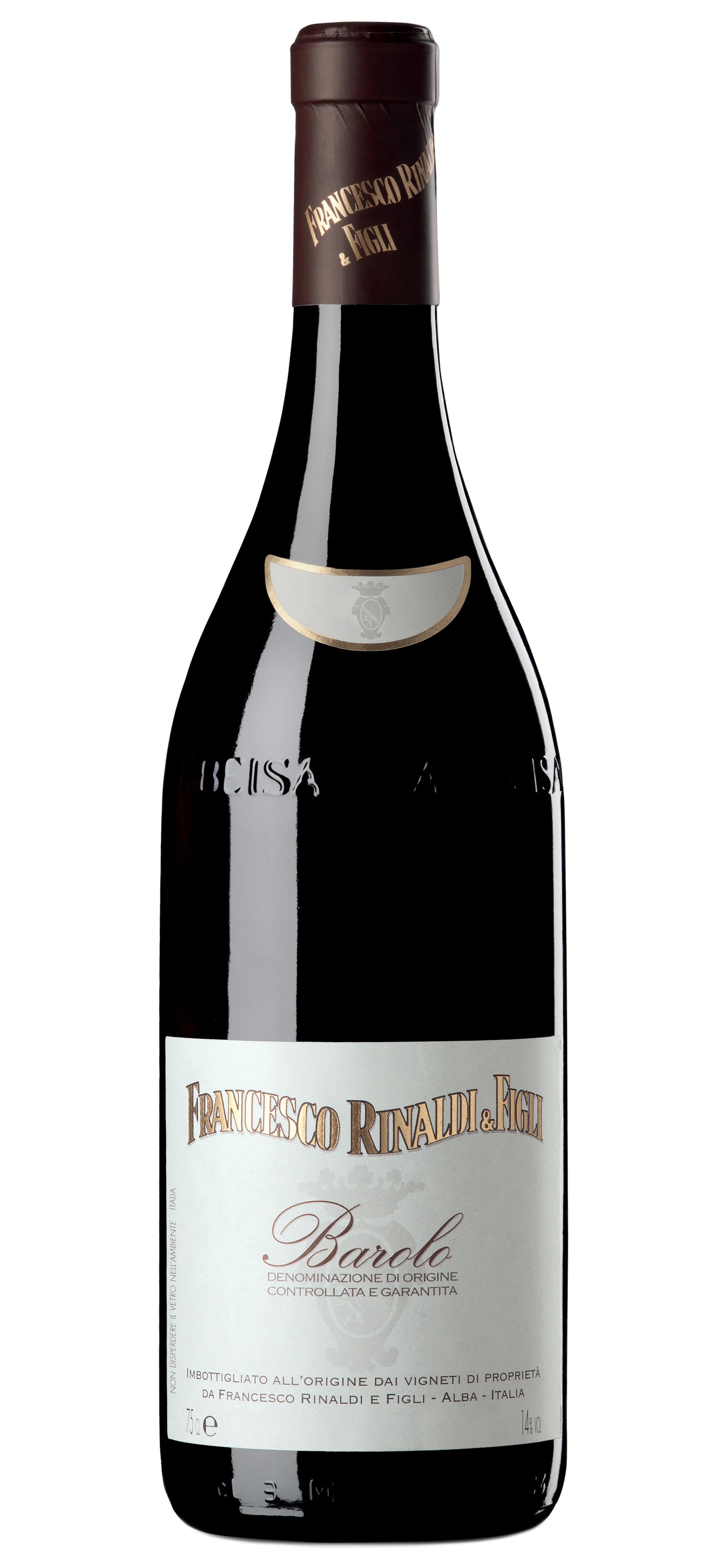 Francesco Rinaldi Barolo 2019  Front Bottle Shot