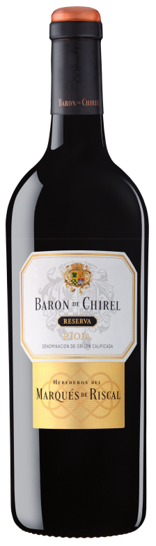 Marques de Riscal Baron de Chirel 2018  Front Bottle Shot