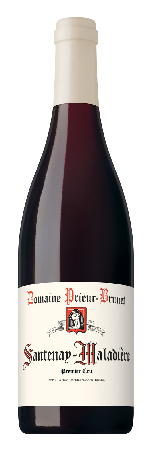 Domaine Prieur-Brunet Santenay Maladiere Premier Cru Blanc 2022  Front Bottle Shot