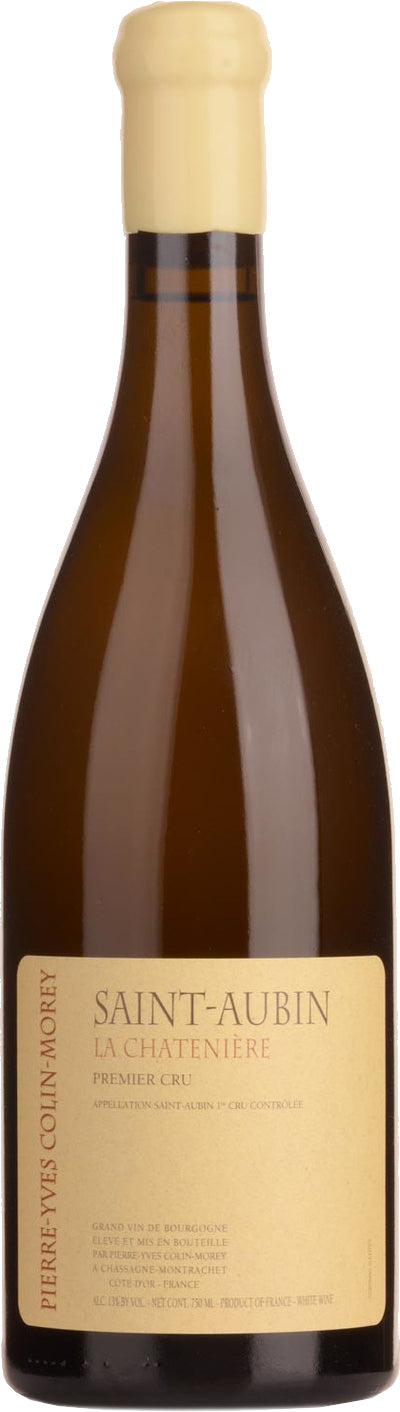 Pierre-Yves Colin-Morey St-Aubin La Chateniere Premier Cru 2022  Front Bottle Shot