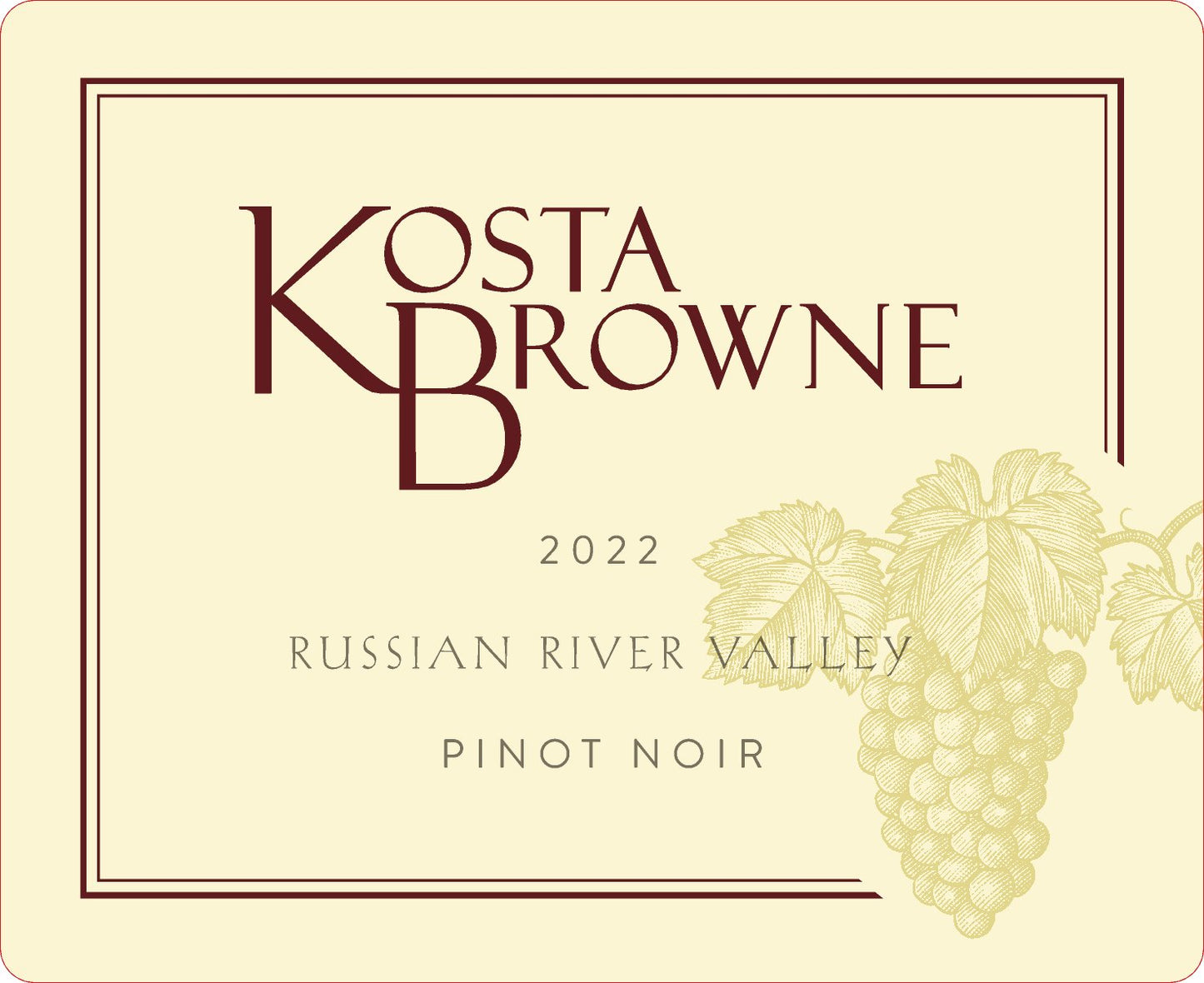 Kosta Browne Russian River Pinot Noir (375ML half-bottle) 2022