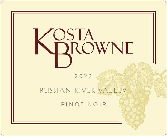Kosta Browne Russian River Pinot Noir (375ML half-bottle) 2022