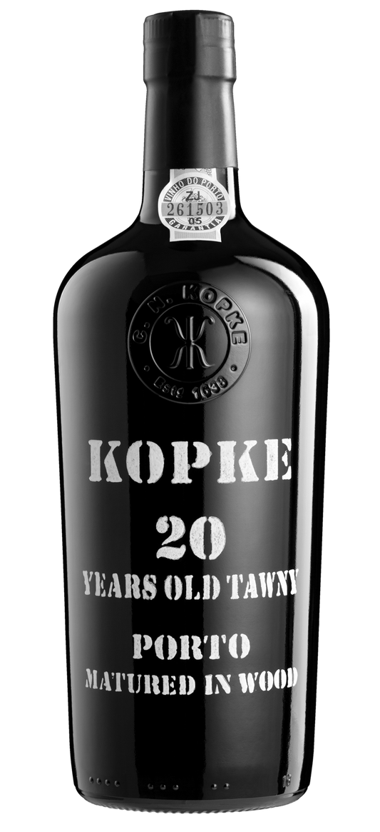 Kopke 20 Year Tawny Port  Front Bottle Shot