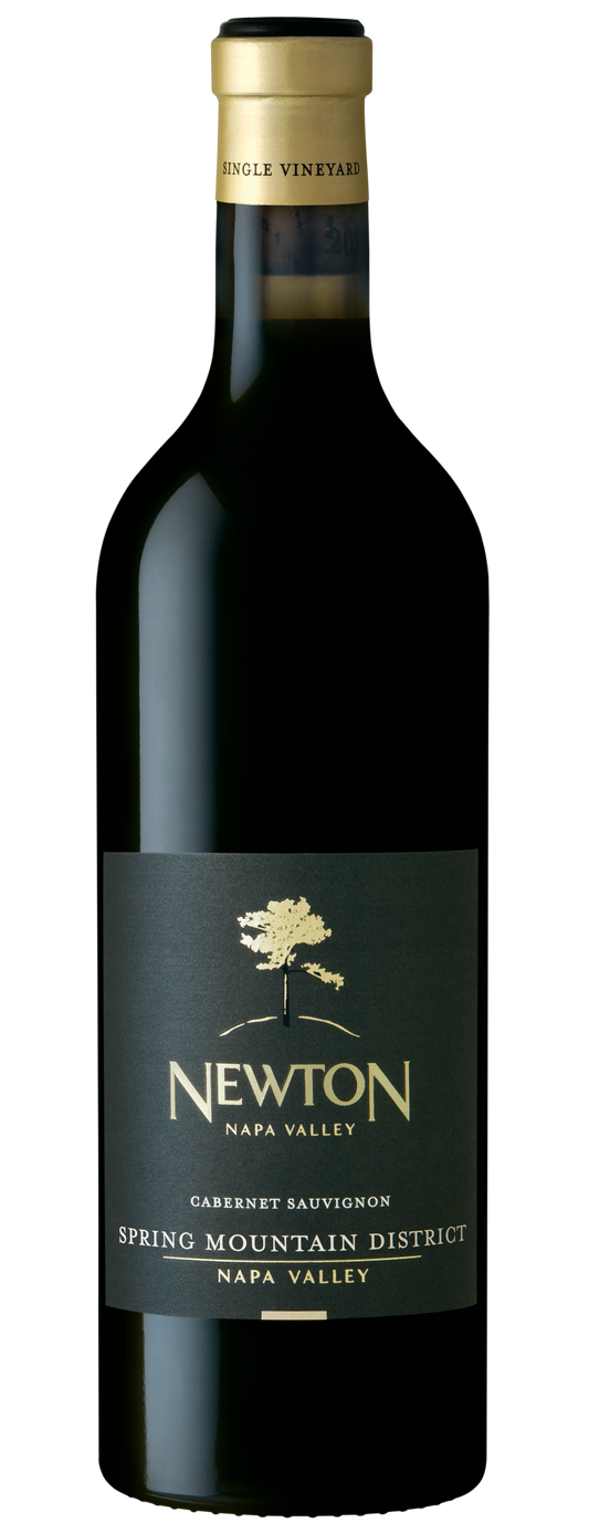 Newton Single Vineyard Spring Mountain Cabernet Sauvignon 2016  Front Bottle Shot