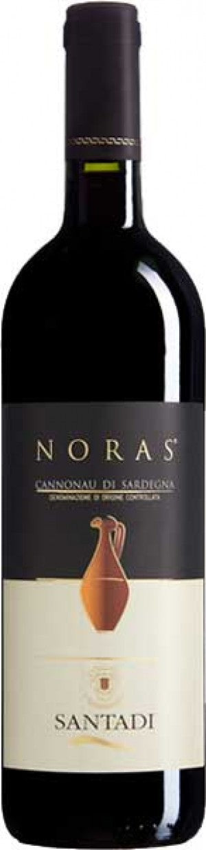 Santadi Cannonau di Sardegna Noras 2021  Front Bottle Shot