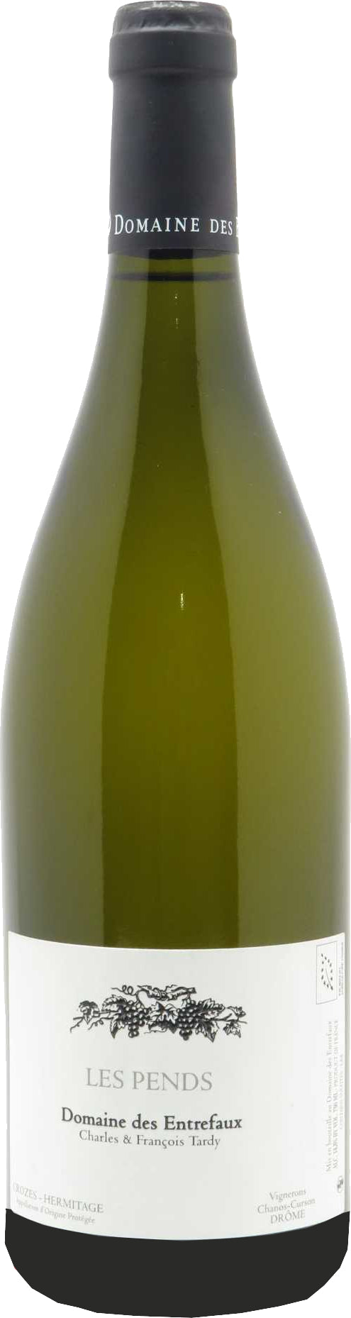 Domaine des Entrefaux Crozes-Hermitage Les Pends 2021  Front Bottle Shot