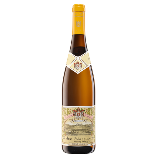 Schloss Johannisberg Rheingau Riesling Feinherb Gelblack 2019  Front Bottle Shot