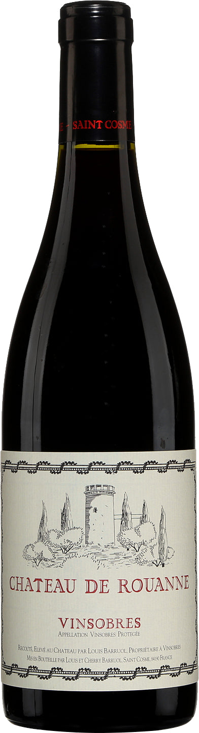 Chateau de Rouanne Vinsobres Rouge 2020  Front Bottle Shot