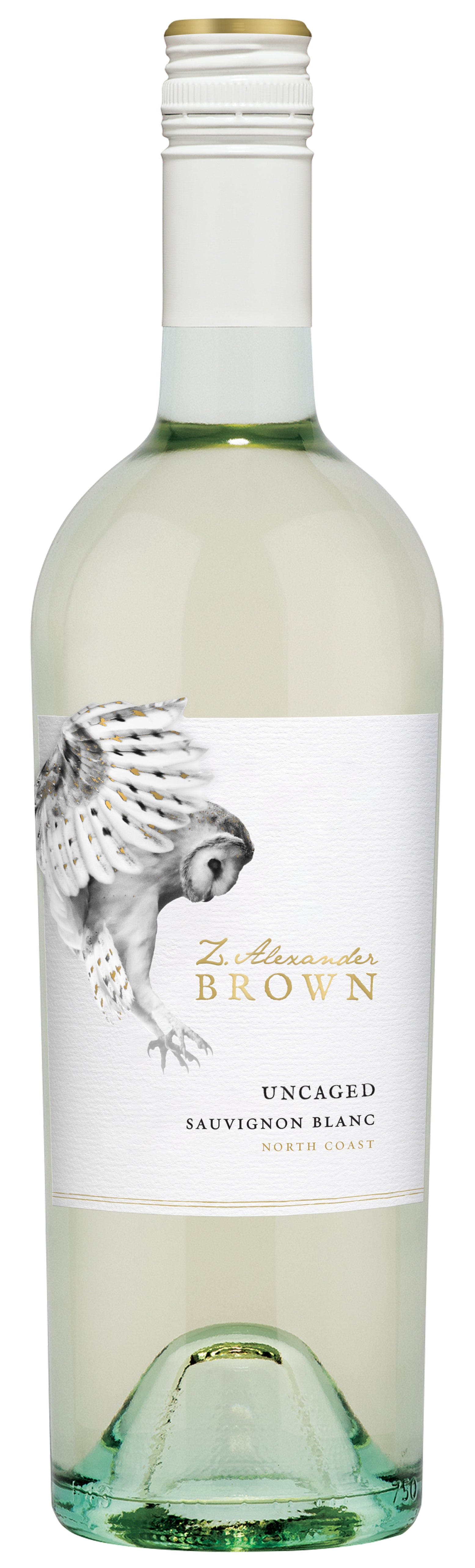 Z. Alexander Brown Uncaged Sauvignon Blanc 2023  Front Bottle Shot