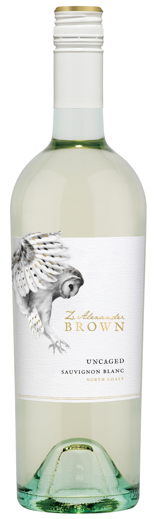 Z. Alexander Brown Uncaged Sauvignon Blanc 2023  Front Bottle Shot