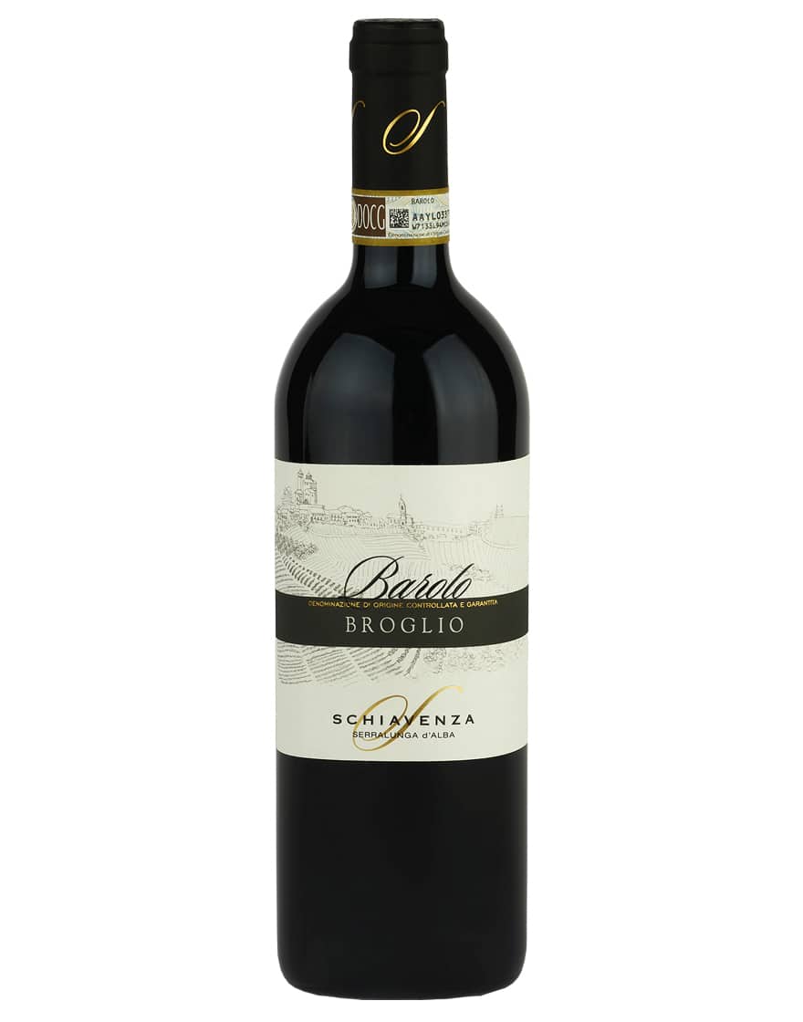 Schiavenza Barolo Broglio 2019  Front Bottle Shot