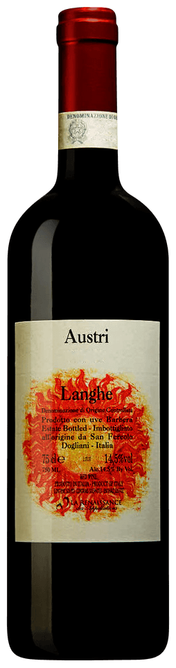 San Fereolo Langhe Austri 2015  Front Bottle Shot