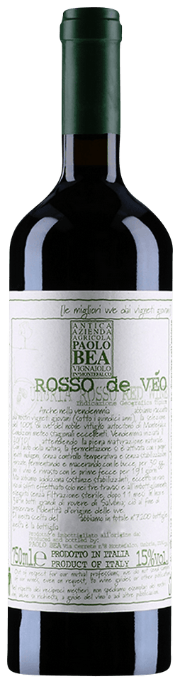 Paolo Bea Rosso de Veo 2019  Front Bottle Shot