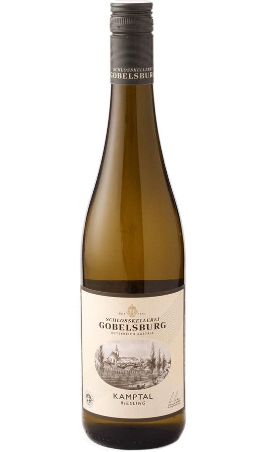 Schloss Gobelsburg Schlosskellerei Gobelsburg Kamptal Riesling 2023  Front Bottle Shot