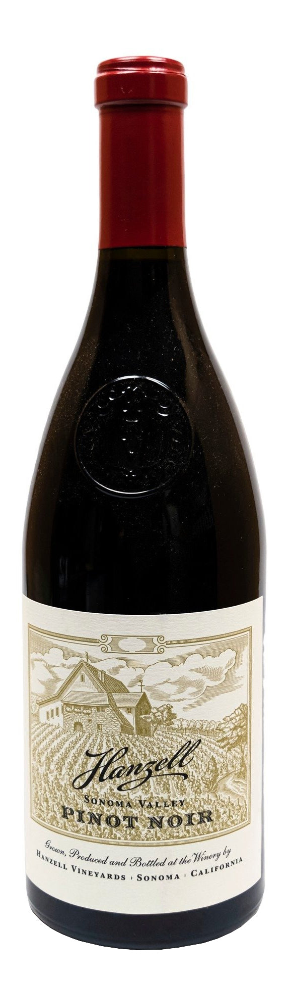 Hanzell Pinot Noir 2020  Front Bottle Shot