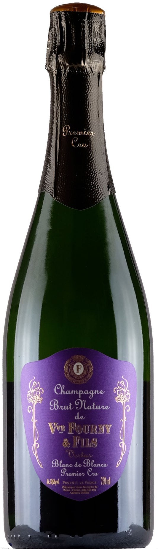Veuve Fourny et Fils Blanc de Blancs Brut Nature Premier Cru  Front Bottle Shot