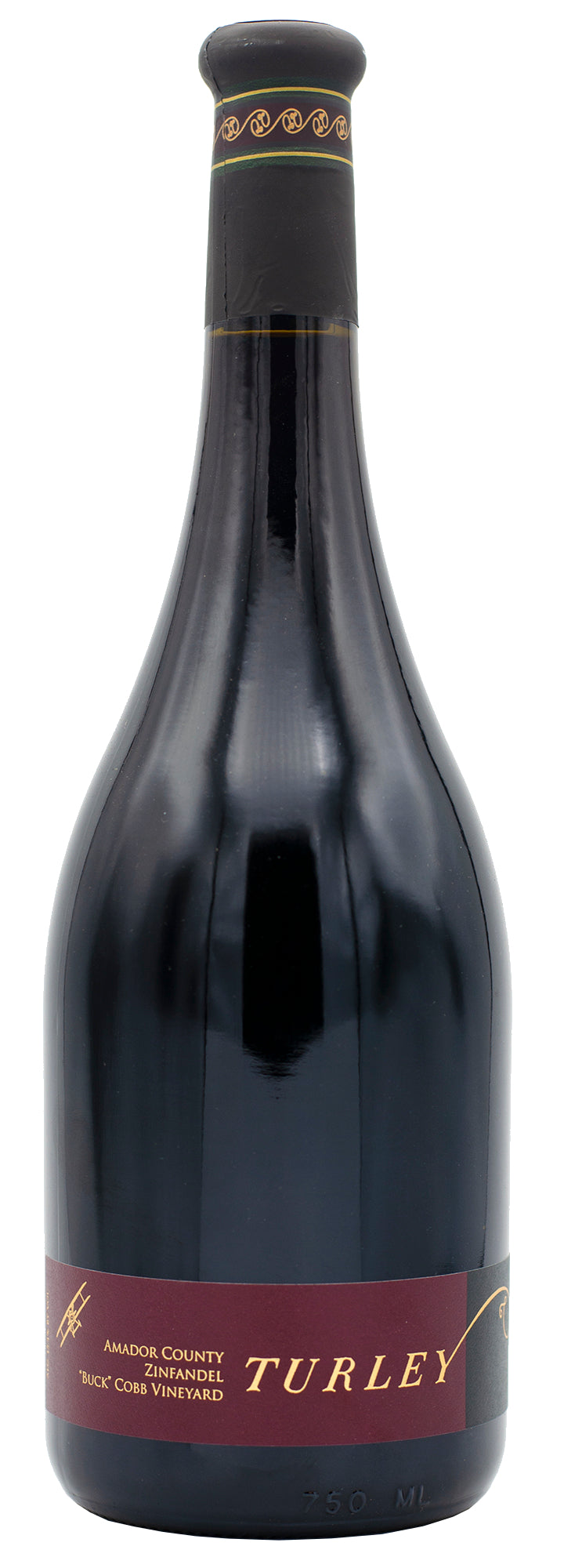 Turley Buck Cobb Vineyard Zinfandel 2023  Front Bottle Shot