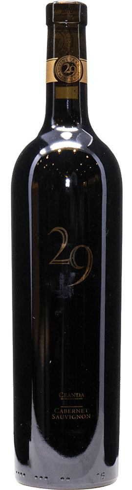 Vineyard 29 Ceanda Cabernet Sauvignon 2019  Front Bottle Shot