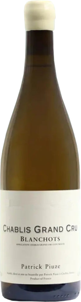 Patrick Piuze Chablis Blanchots Grand Cru 2023  Front Bottle Shot
