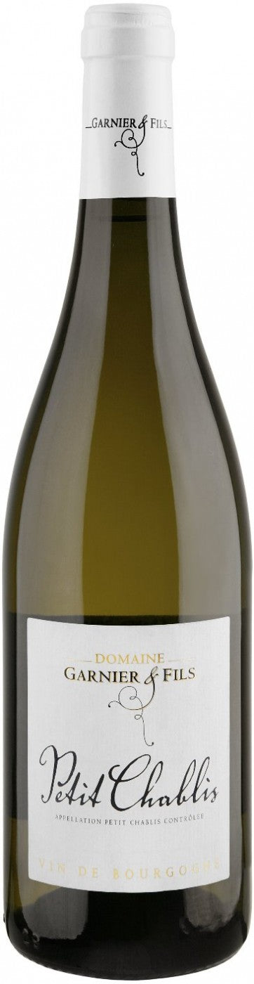 Garnier et Fils Petit Chablis 2022  Front Bottle Shot
