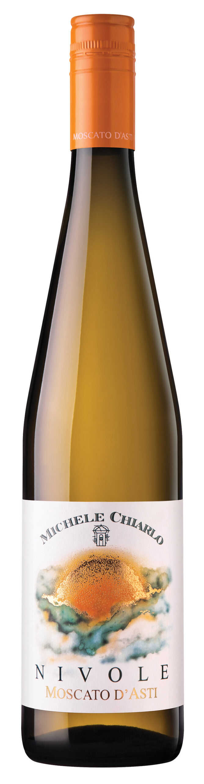 Michele Chiarlo Nivole Moscato d'Asti 2023  Front Bottle Shot