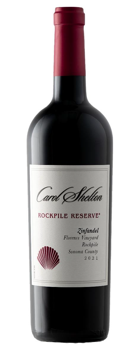 Carol Shelton Rockpile Reserve Zinfandel 2021  Front Bottle Shot