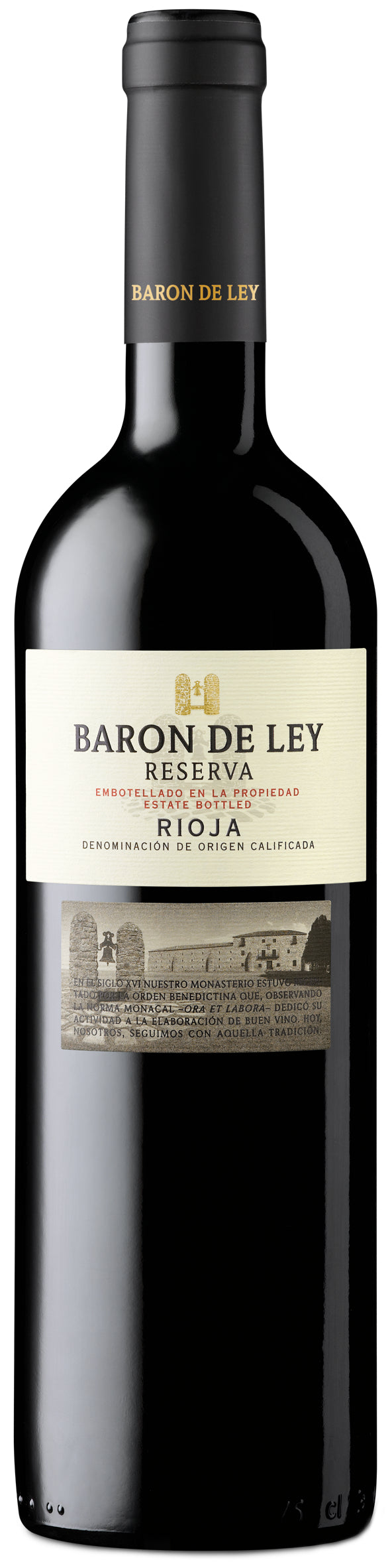 Baron de Ley Rioja Reserva 2018  Front Bottle Shot