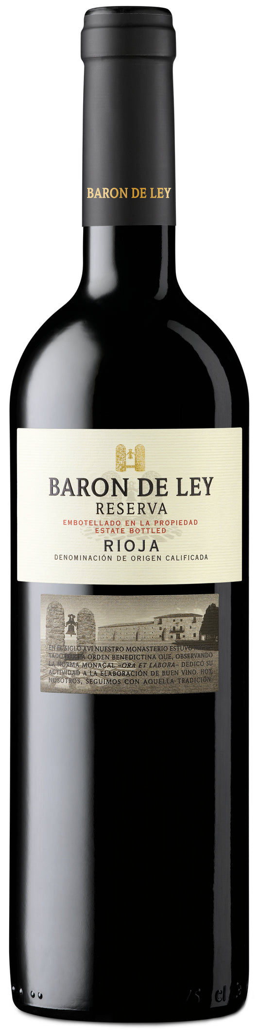 Baron de Ley Rioja Reserva 2018  Front Bottle Shot