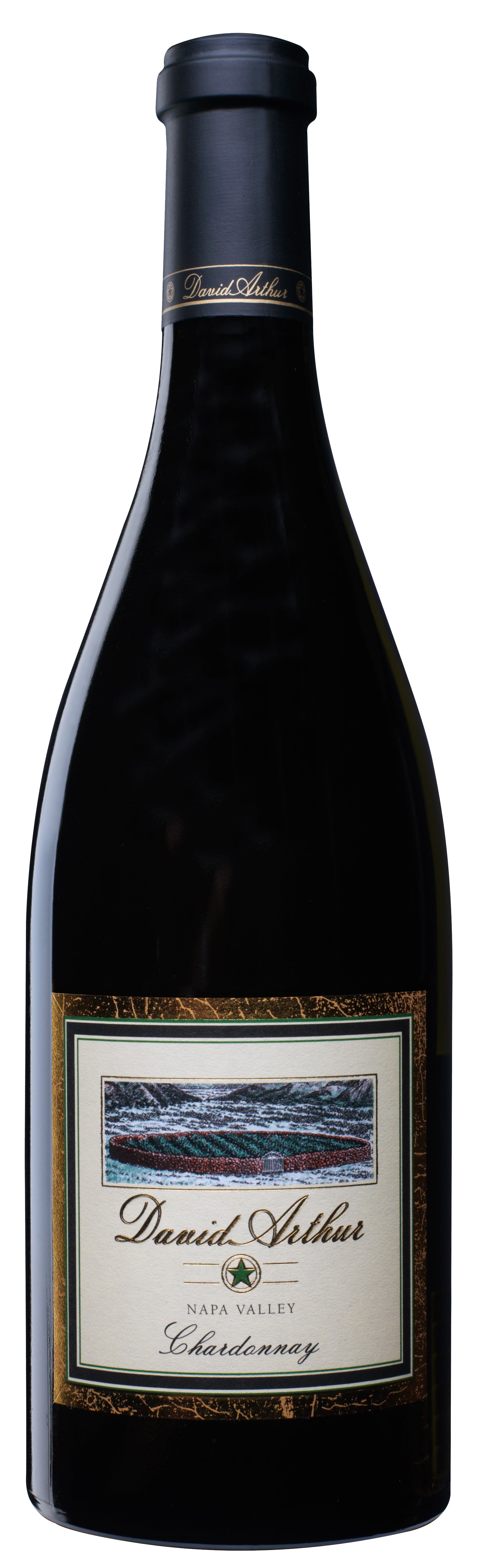 David Arthur Chardonnay 2021  Front Bottle Shot