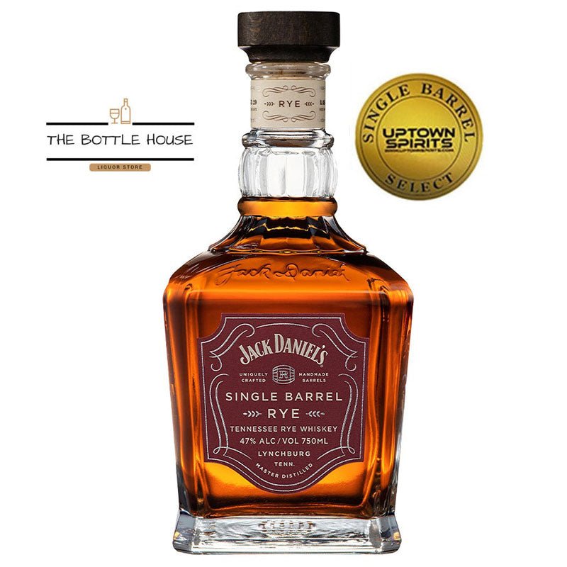 Jack Daniels Single Barrel Rye Whiskey | Uptown Spirits & The Bottle House Barrel Pick
