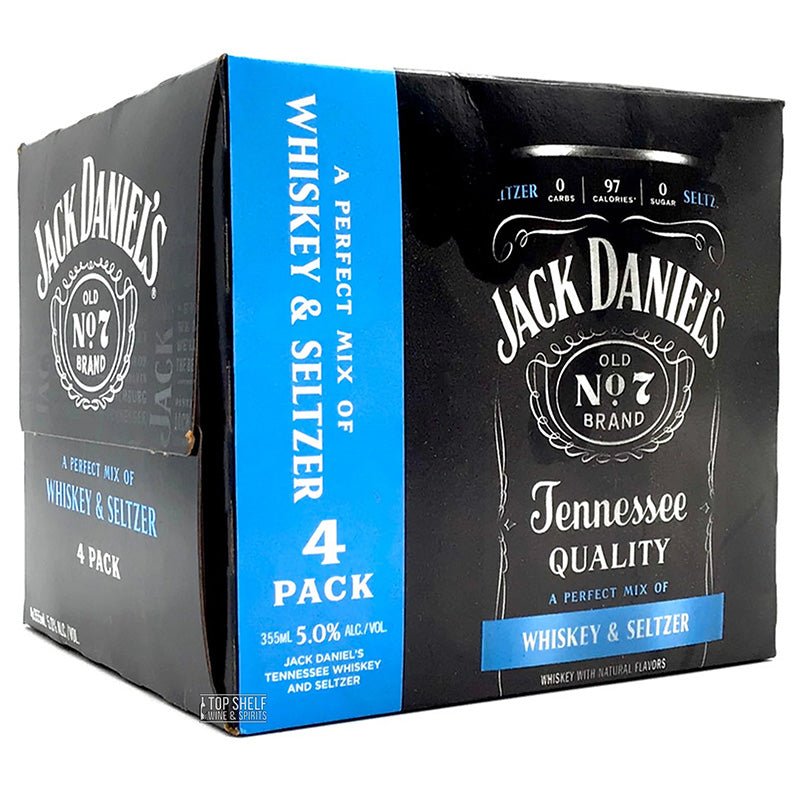 Jack Daniels Whiskey & Seltzer Cocktail 4/355ml
