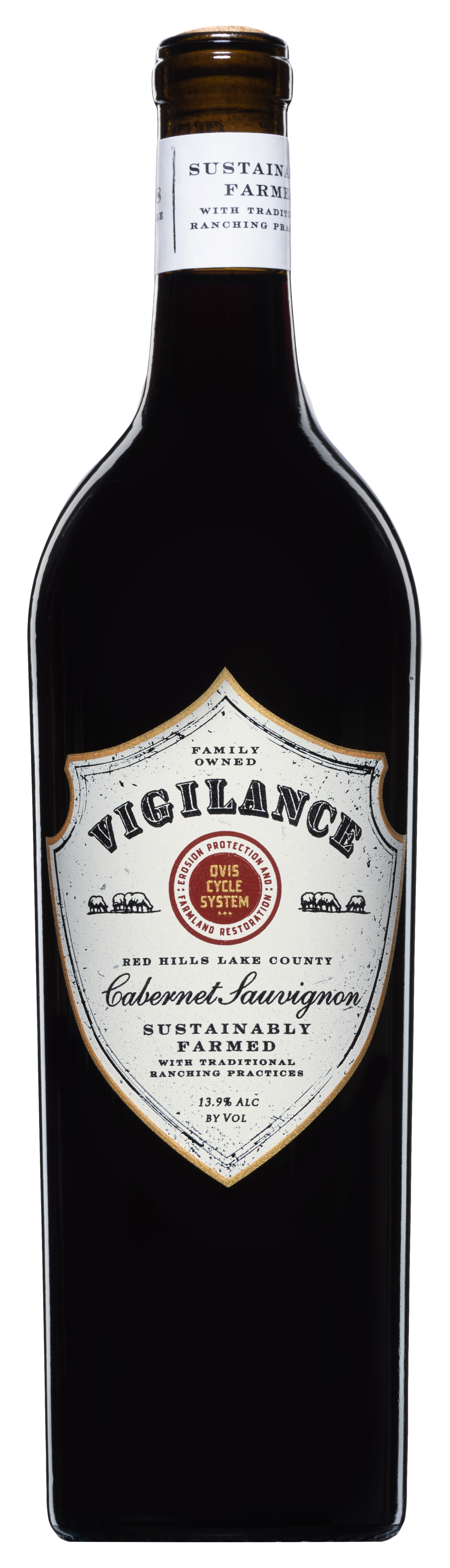 Vigilance Cabernet Sauvignon 2020  Front Bottle Shot