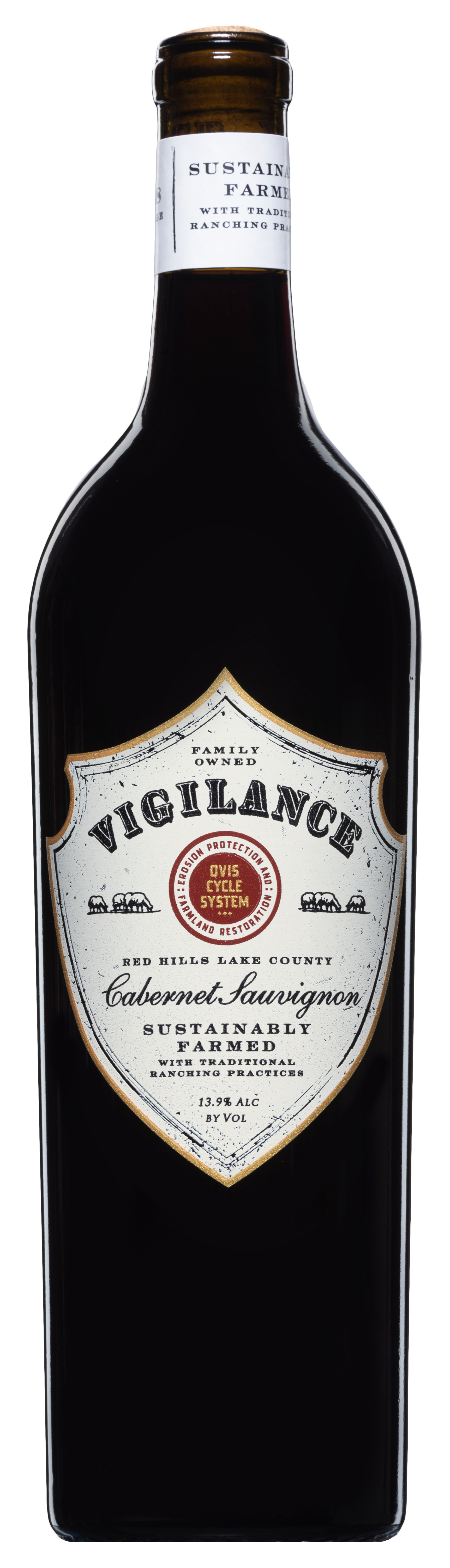 Vigilance Cabernet Sauvignon 2020  Front Bottle Shot