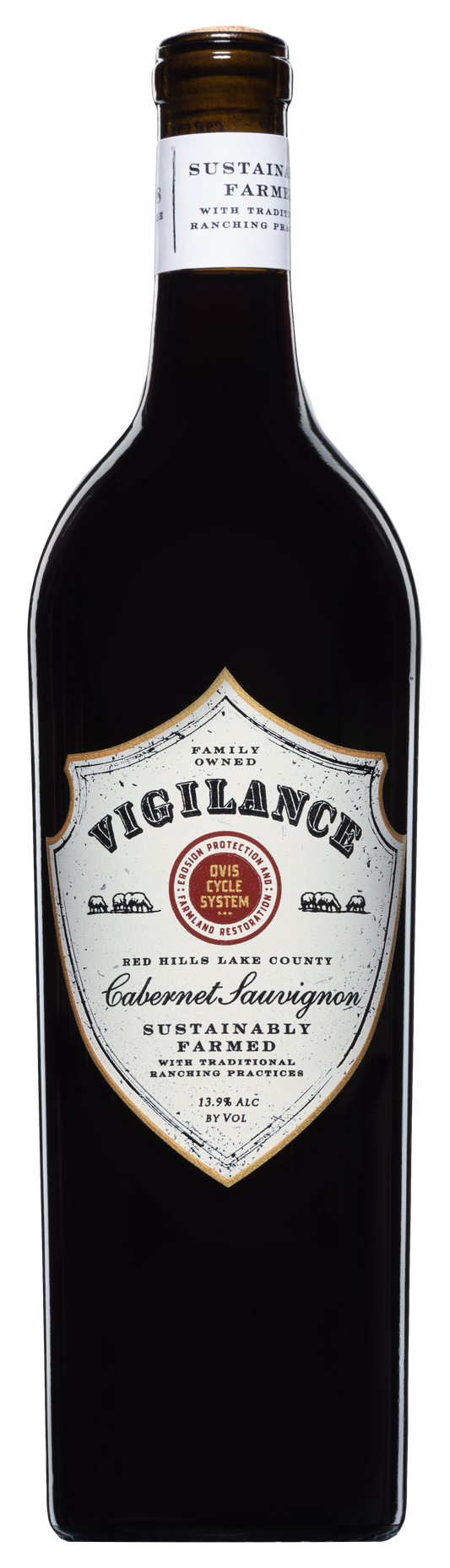 Vigilance Cabernet Sauvignon 2020  Front Bottle Shot