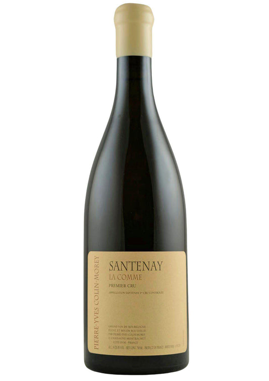 Pierre-Yves Colin-Morey Santenay La Comme Premier Cru Blanc 2022  Front Bottle Shot