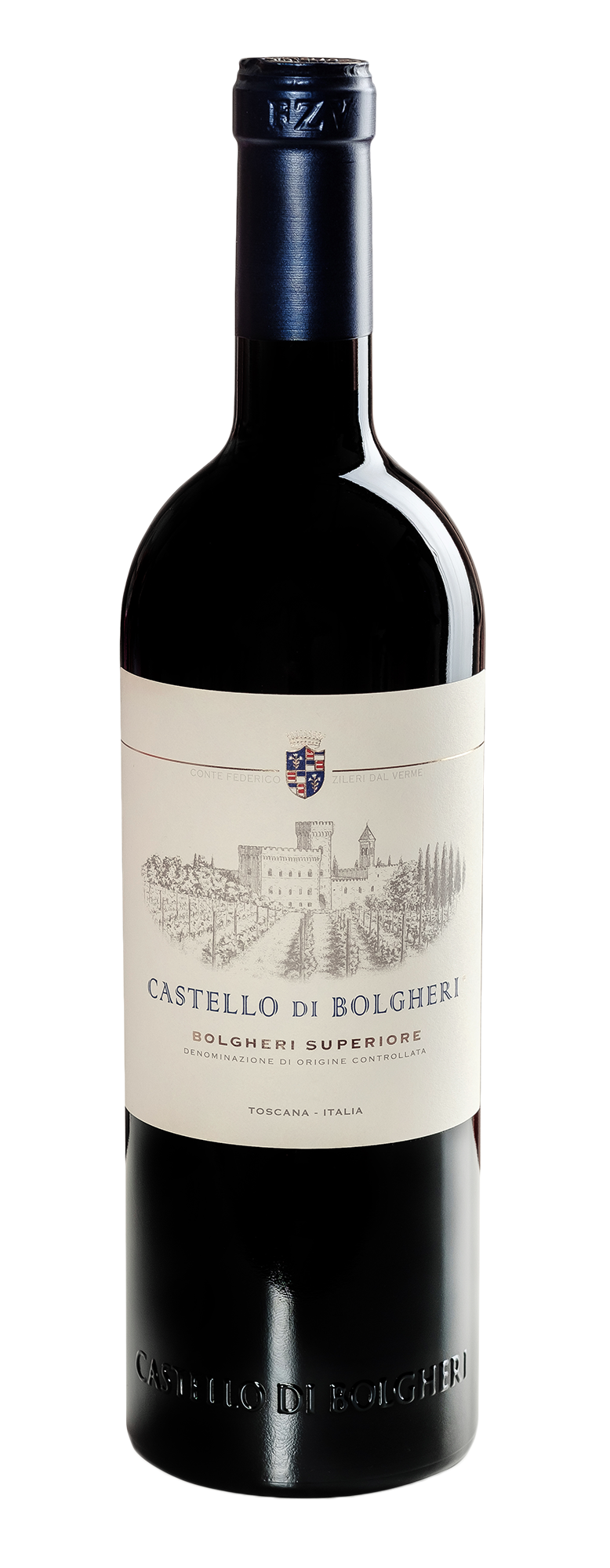 Castello di Bolgheri Bolgheri Superiore 2021  Front Bottle Shot