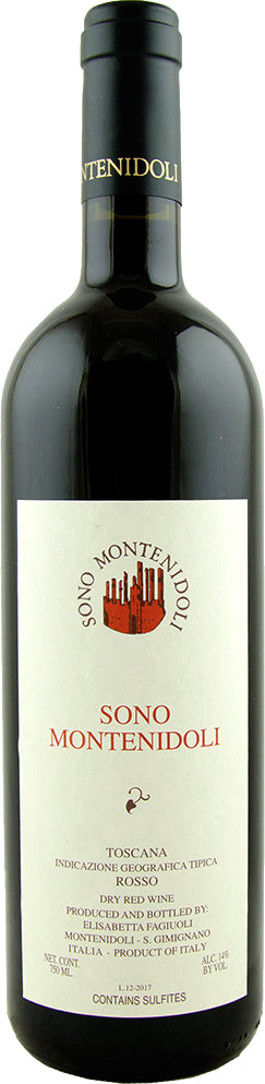 Montenidoli Sono Montenidoli Toscana Rosso 2017  Front Bottle Shot