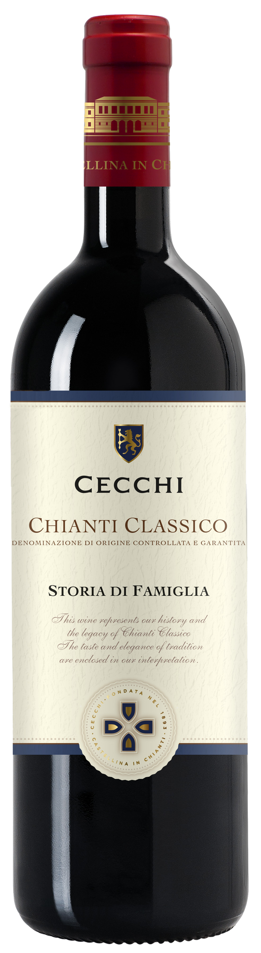 Cecchi Chianti Classico Storia di Famiglia 2022  Front Bottle Shot