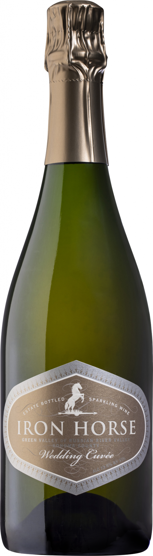 Iron Horse Wedding Cuvee 2019  Front Bottle Shot