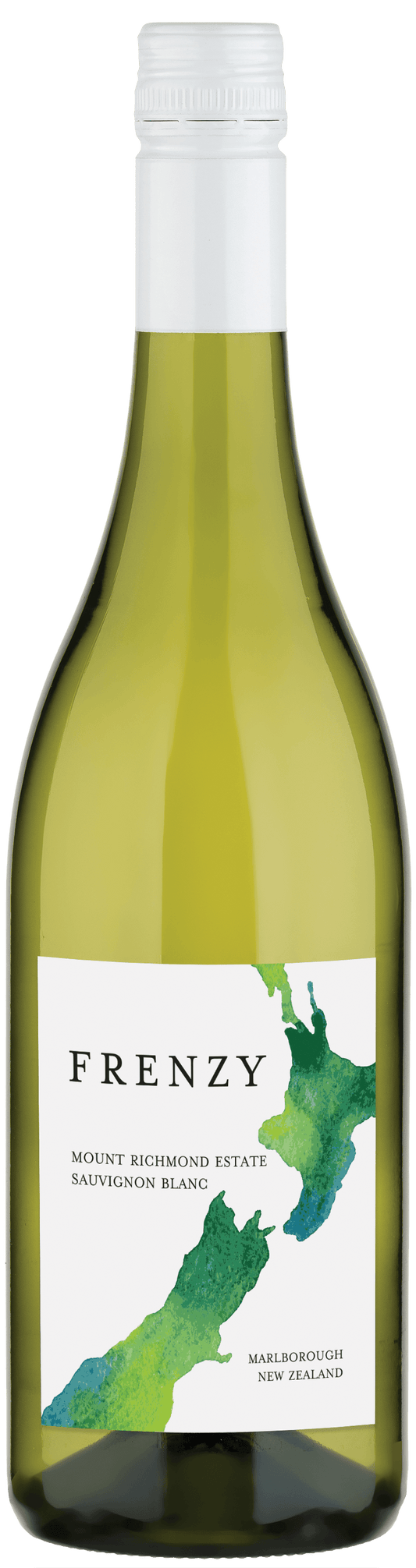 Frenzy Mount Richmond Estate Sauvignon Blanc 2024  Front Bottle Shot