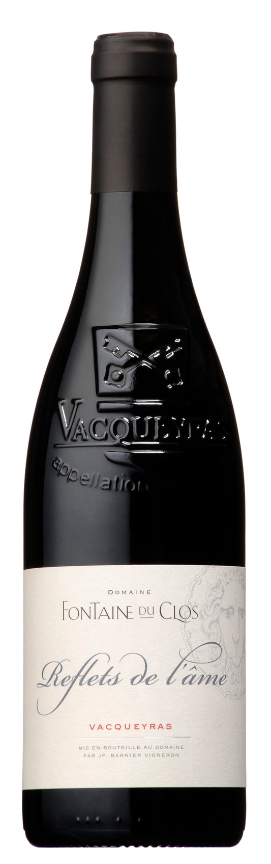 Fontaine du Clos Vacqueyras Reflets de l'Ame 2019  Front Bottle Shot