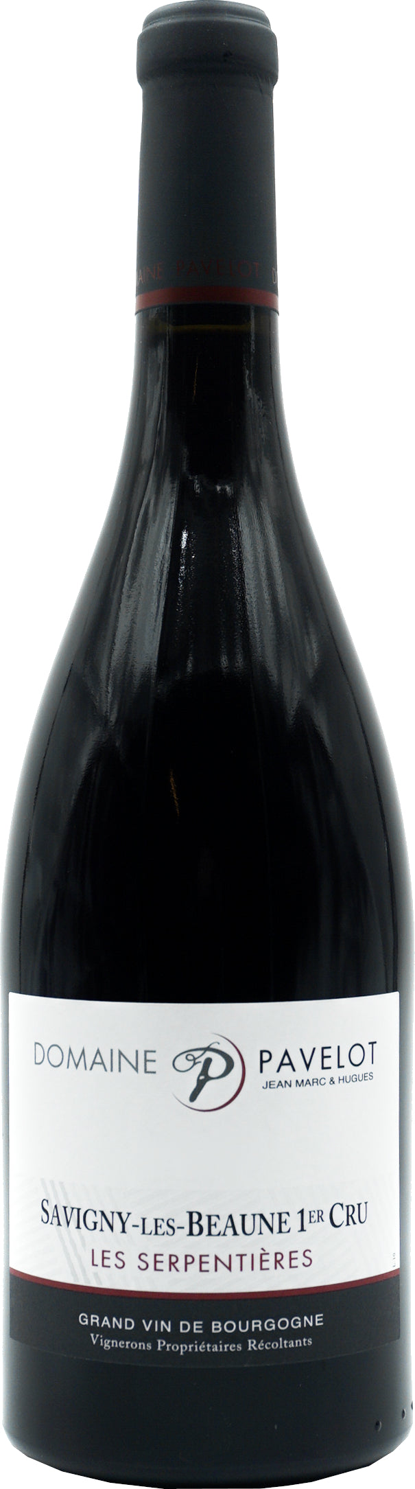 Domaine Pavelot Savigny-les-Beaune Les Serpentieres Premier Cru 2021  Front Bottle Shot