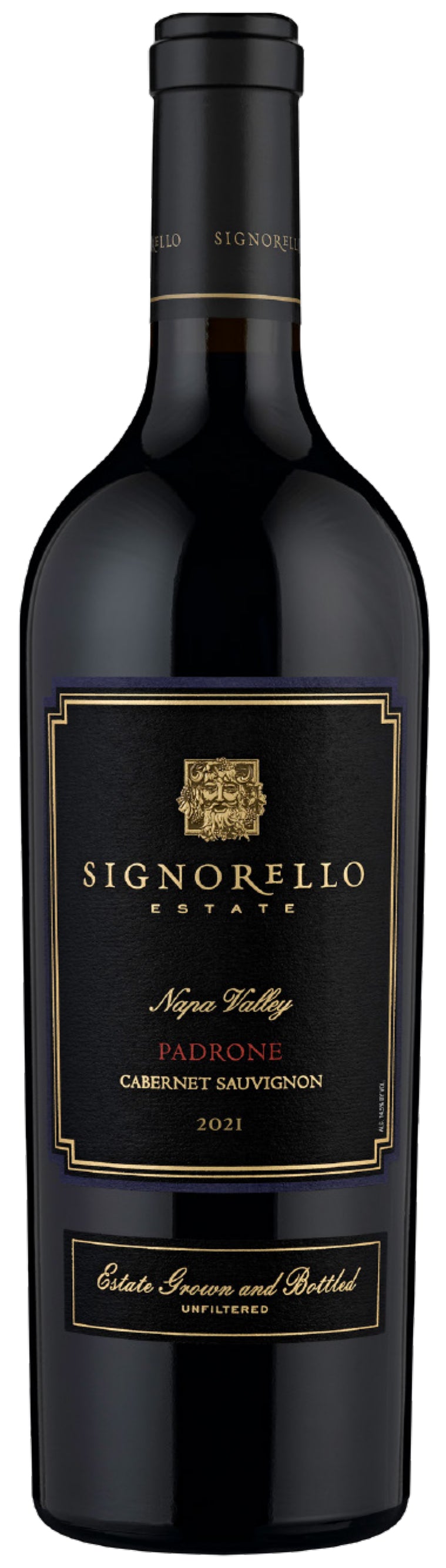Signorello Padrone Cabernet Sauvignon 2021  Front Bottle Shot