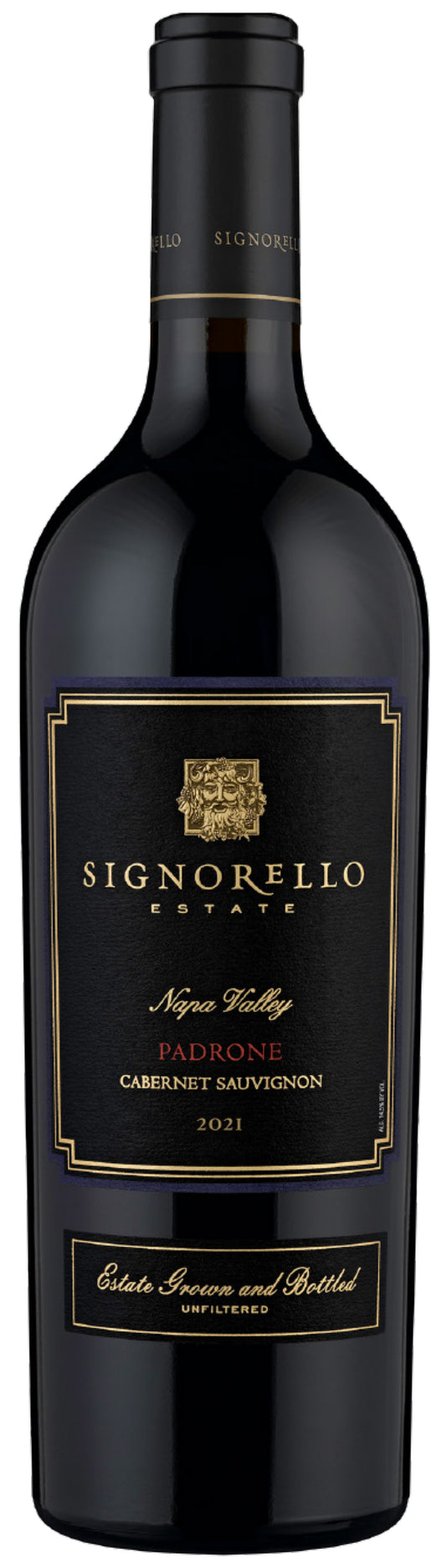 Signorello Padrone Cabernet Sauvignon 2021  Front Bottle Shot